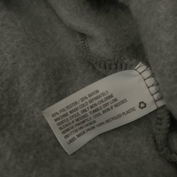 Cinched Waist Sweat Shirt Dress - Picture 5 of 6